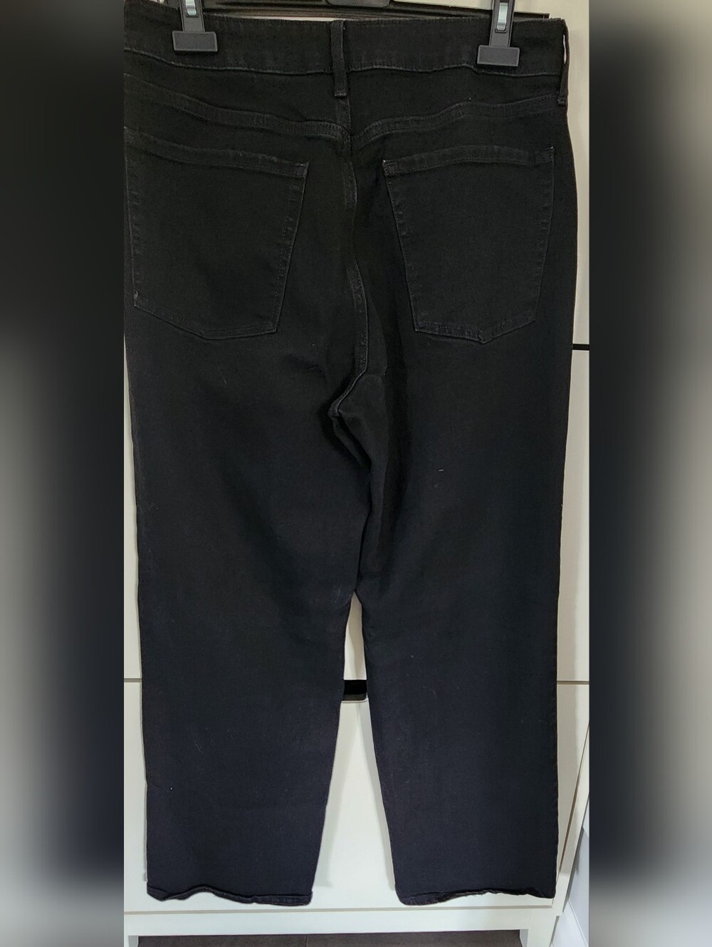 Old Navy Black High-Rise WOW Wide-Leg Jeans - Picture 2 of 10